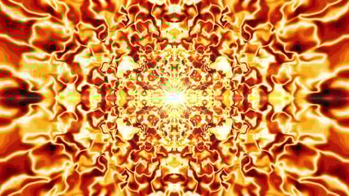 Abstract Fiery Energy Tunnel Loop Background