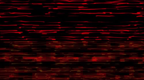 Red Abstract Wavy Line Topographic Background Loop V2