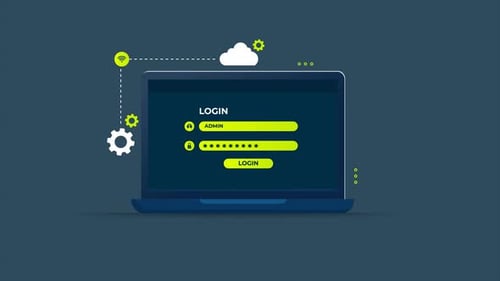 Secure Login Interface Design