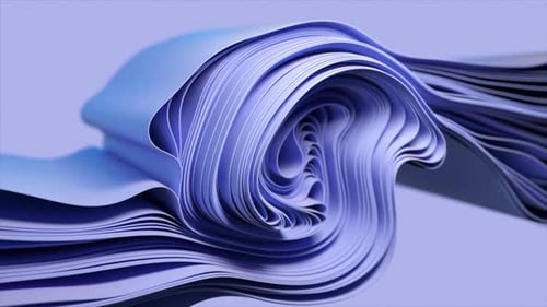 Dynamic Abstract Waves Fluid Flow Loop Background