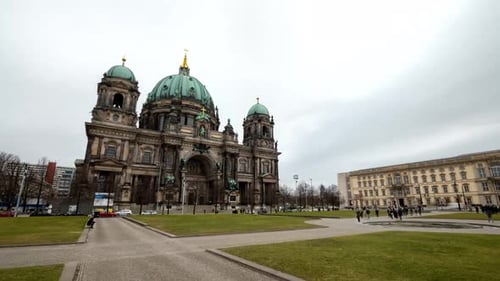 Berlin Cathedral in Overcast Weather