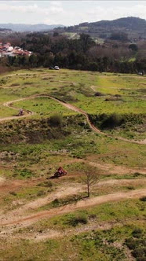Motocross Vertical View 03