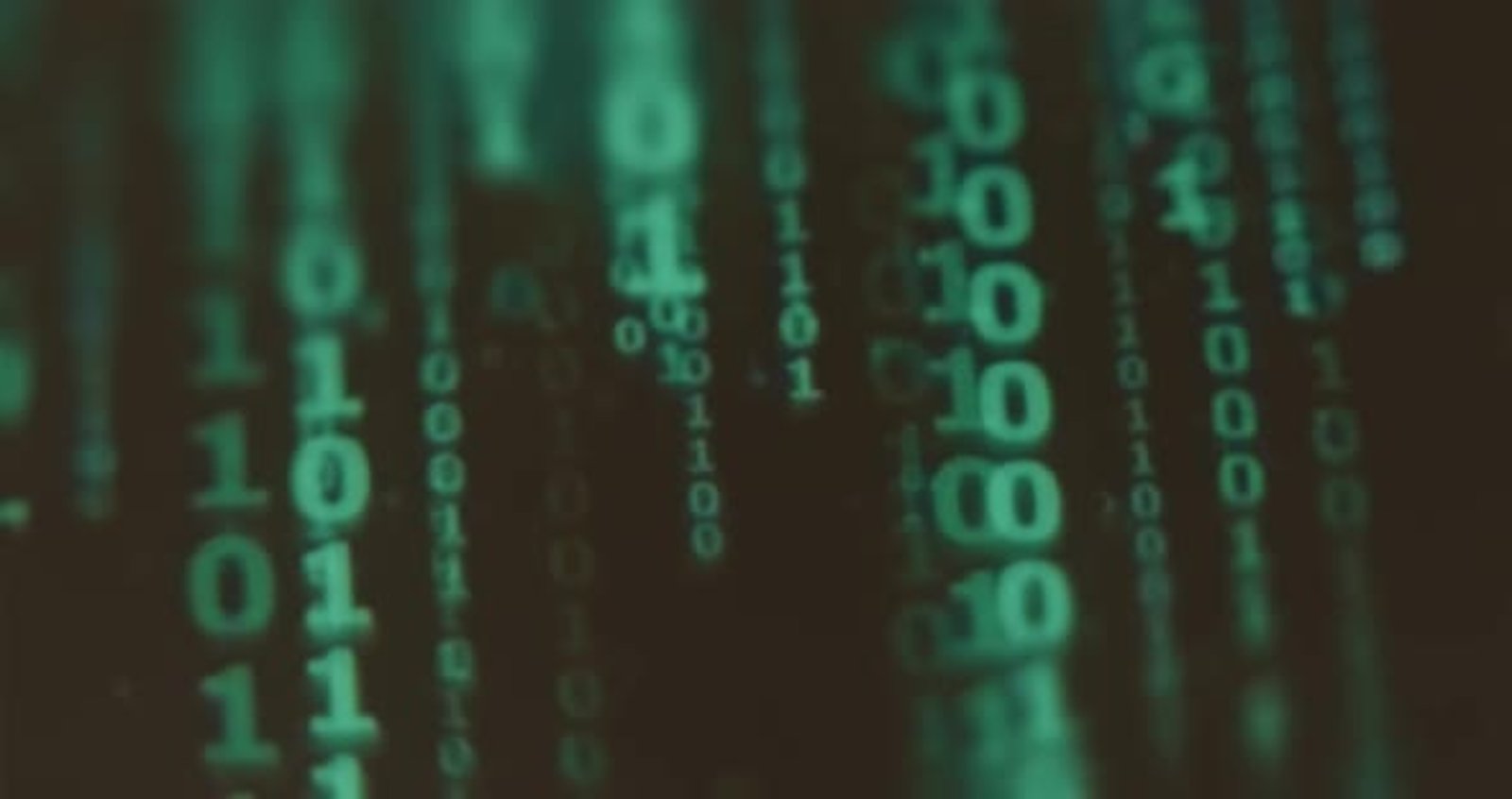 Binary Code with 0 and 1 Symbols Falling, Backgrounds Motion Graphics ...