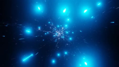 Partículas Estrellas de neón