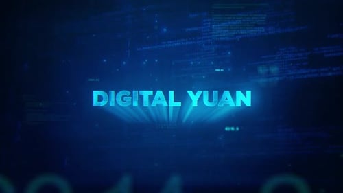 Futuristic Digital Text Reveal with Glitch Effect