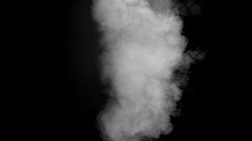 Mojave Collection: Rolling dust smoke effect blowing across the center shot at 60fps