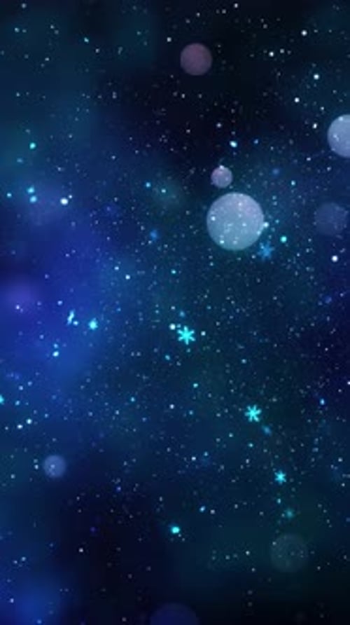 Christmas Snow And Snowflakes Glitters Background 1