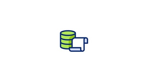 Animiertes Datenbanksymbol