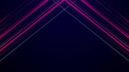 Neon Pink Laser Lines Tunnel Loop Background