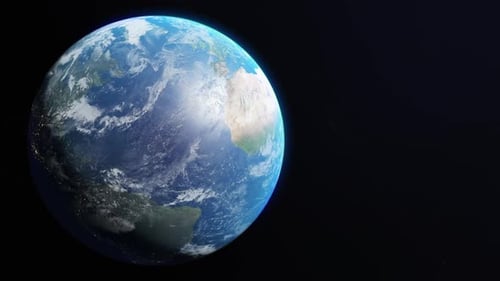 Rotating Planet Earth