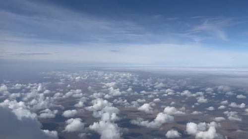 The Clouds. View From Above