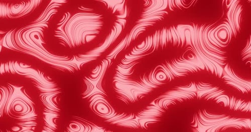 Fond animé rouge brillant texturé abstrait en boucle