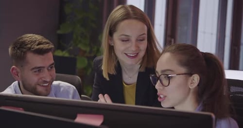 Equipe de negócios de sucesso