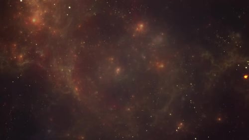 Abstract Glittering Galaxy Stars Animation