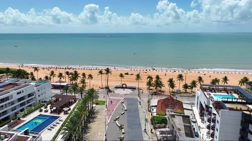 Busto Tamandare em João Pessoa, na Paraíba, Brasil.