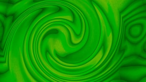 abstract green liquid animation twist liquid