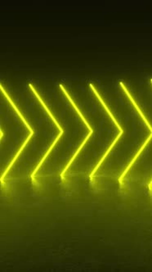 A loop of 3D animation featuring