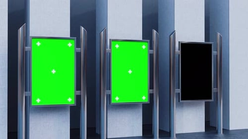 Billboard Mockups Scene