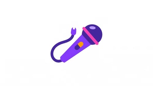 Microphone Alpha Animation