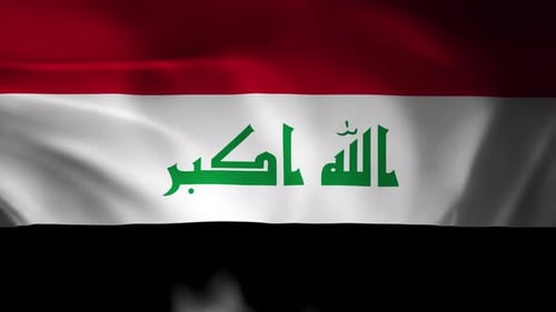 Flagge des Irak