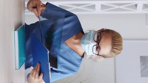 Vertical Doctor Appointment Medical Examination
