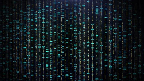 Data Technology Network Connections Digital Online Finance Abstract Background HighTech Binary Code