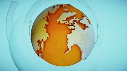 World Map Animation Hd V.9