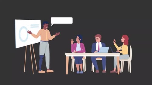 Animated Corporate Event Characters