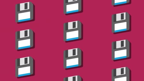 Cyclic Background Diskette | UHD | Prores | 60fps