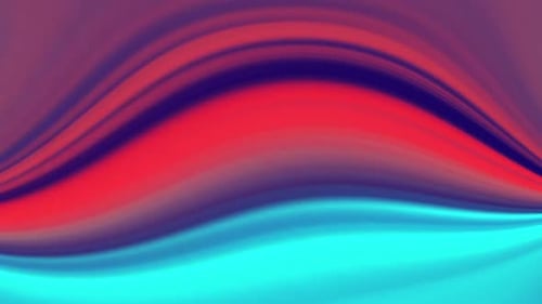 Abstract Fluid Gradient Wave Seamless Loop Background