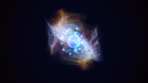 Pulsating Abstract Energy Orb Animation