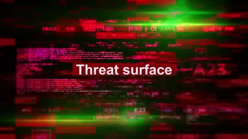 Futuristic Digital Data Flowing Background with Glitch Effect