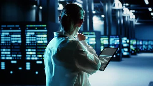 Scientist Runs Code in Data Center