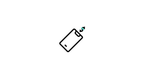 Icône animée Contactlesspay