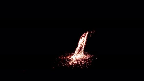 Electric Sparks Wave Background