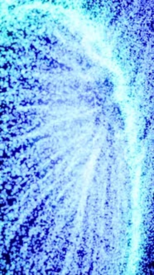 Abstract Lighting Dust Particle and Glare on a Dark Background