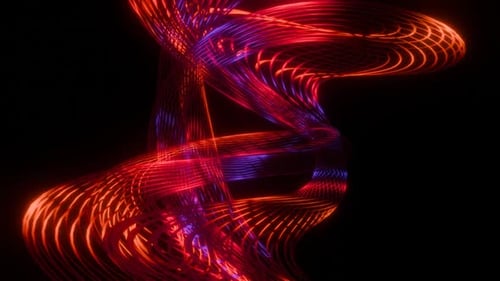 Les lumières tourbillonnantes forment des motifs fascinants pour des expériences musicales vibrantes