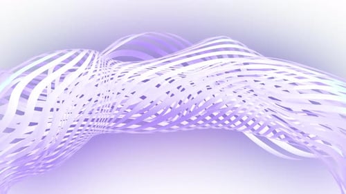 Abstract particle line