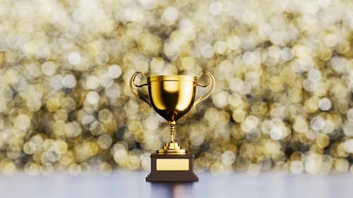 Éxito empresarial. Llega a la meta. Enhorabuena por tu victoria. Premio del primer lugar. Ganador