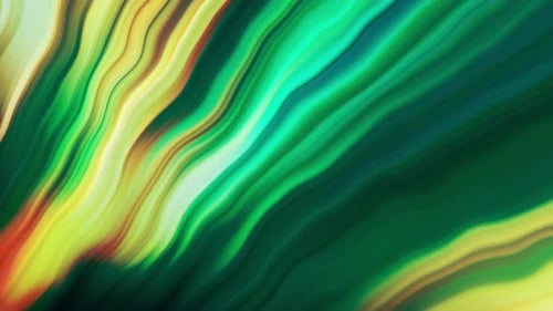 Abstract Multicolored Background With Fluid Wave Like Shapes And Glassy Background Loop
