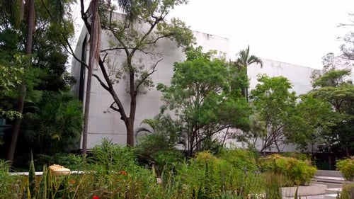 Vista exterior del Museo de Arte Moderno de Cuernavaca