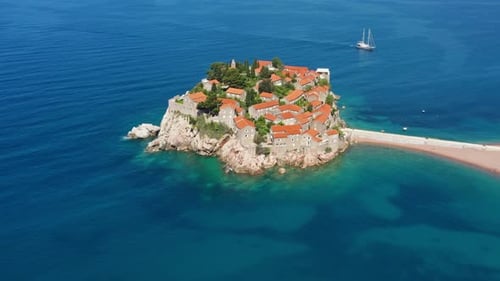 Sveti Stefan Island in Montenegro