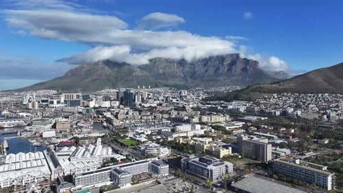 Waterfront Harbor in Kapstadt in Westkap, Südafrika.