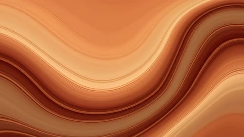Abstract Flowing Wave Background with Soft Gradient Curves. Ideal for modern designs and backgrounds