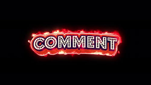Comment Text Animation