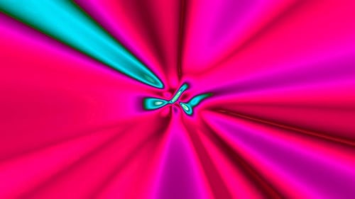 Abstrakte futuristische Musterform-Tapete, Textur, VJ, Schleifentunnel, beweglicher, glänzender Hintergrund