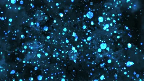 Abstrakter animierter Hintergrund bewegter Partikel