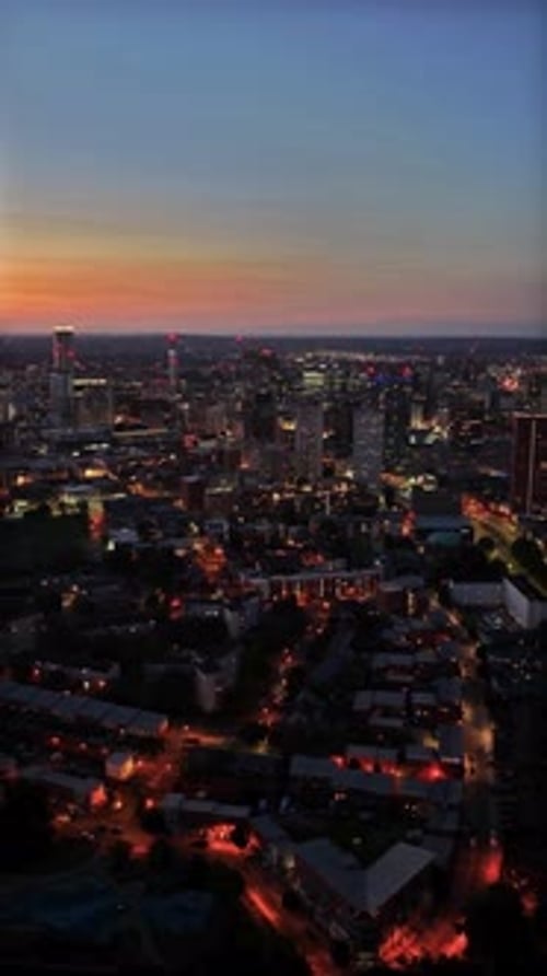 Birmingham Cityscape, England