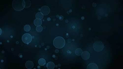 Flowing Bokeh Light Abstraction