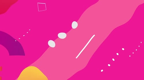 Colorful Fluid Abstract Shapes Animated Background